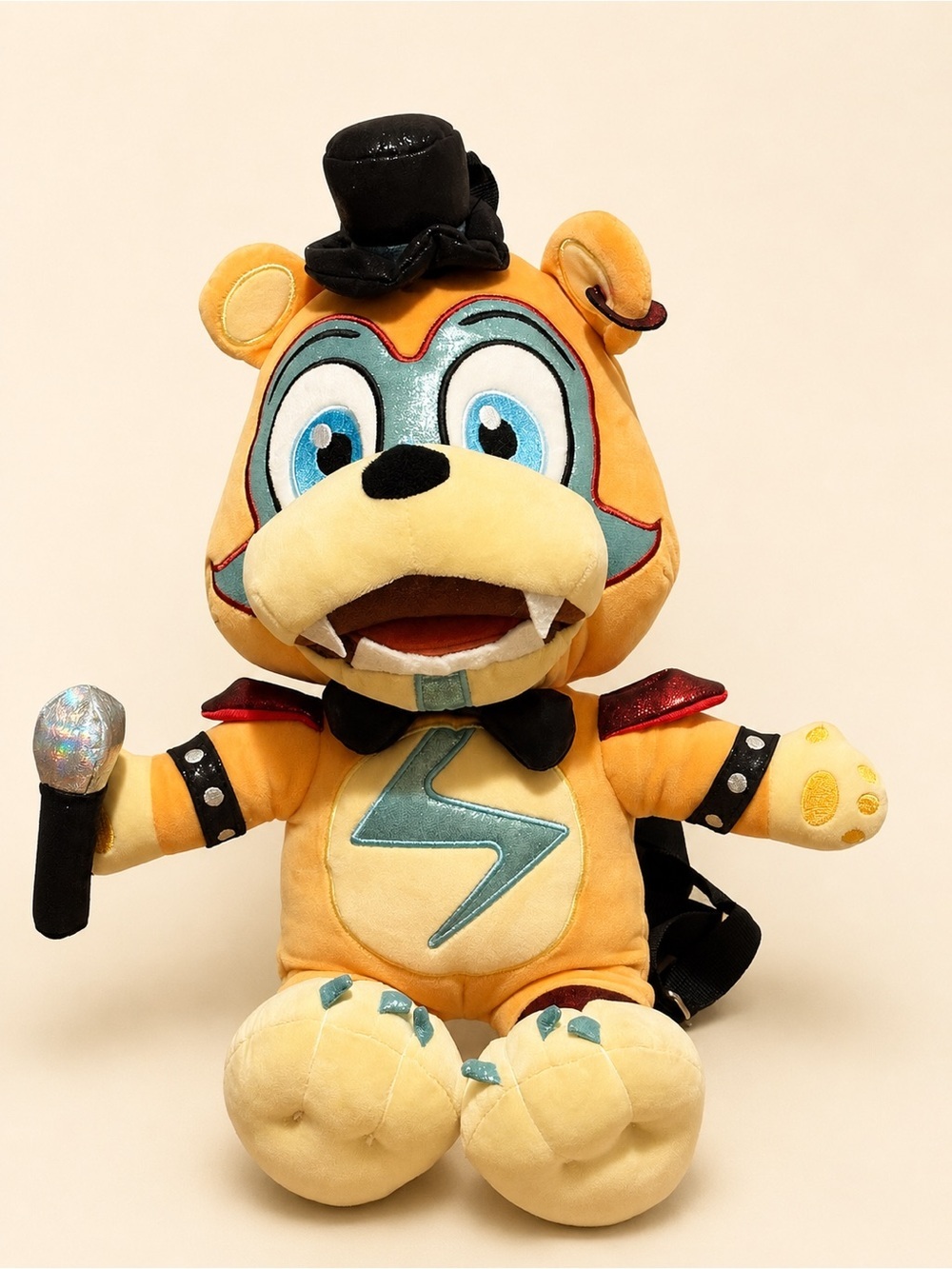 Five Nights at Freddy’s Security Breach Glamrock Freddy Plush Backpack Bioworld